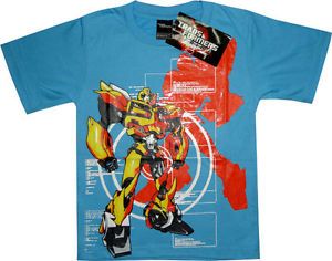Transformers Bumblebee T Shirt Boys Girls Kids Childrens Shirts Clothes Tee Toys
