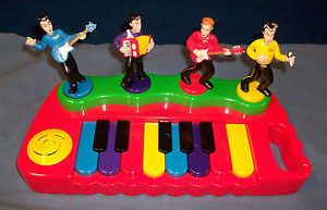 The Wiggles Musical Keyboard Piano Singing Kids Toy Spin Master 2004 Used