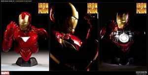 Iron Man Mark VI Legendary Scale Bust Avengers Batman Hot Toys 