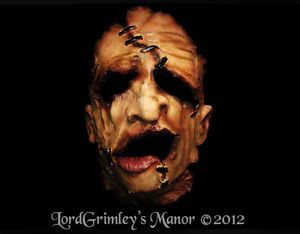 New 2012 Flesh Face Halloween Mask Prop Horror Tom Devlin Horror Leatherface