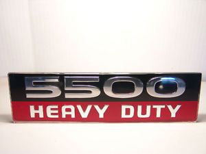 Dodge RAM 5500 Heavy Duty Emblem for Heavy Duty Trucks