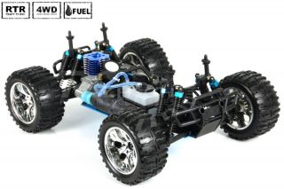 HSP 1 10 Scale 2 4GHz RTR 18CXP Nitro Gas 4WD Radio Remote Control RC Monster
