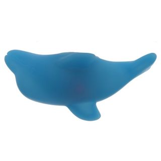 Baby Kids Bath Blue LED Dolphin Light Lamp Lovely Toy Colorful Flashing Changing
