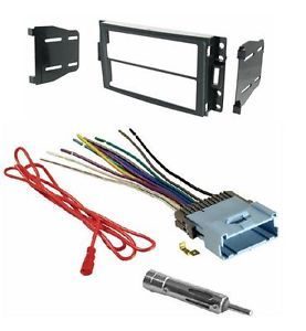 Double DIN Aftermarket Radio Stereo Install Installation Dash Kit Wire Harness