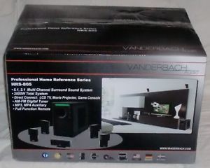 Vanderbach Hrs 805 Professional Home Reference Series Home Theater New
