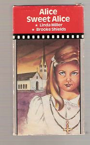 Alice Sweet Alice aka Communion Horror VHS Slasher 1977 Brooke Shields Retro