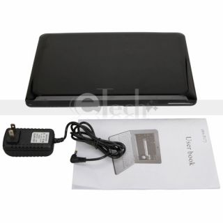 10" Mini Laptop Netbook Via 8650 800MHz 4GB 256MB Android 2 2 WiFi Camera Black