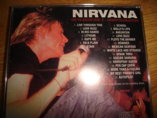 Nirvana Kurt Cobain Outcesticide V Disintegration RARE CD