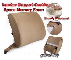 New Soft Lumbar Back Support Cushion Pillow for Office Home Car Auto Seat Chair