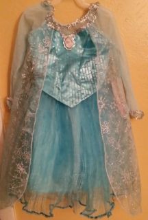 An Exclusive Theme Park Coll Frozen Princess Elsa Costume Dress Size XXS 2 4