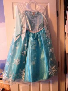  Frozen Elsa Costume Size 7 8