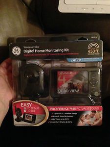 GE Wireless Color Digital Home Monitoring Kit 45255 Brand New SEALED