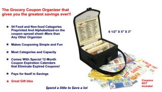 Coupon Organizer III Limited Edition Case Box