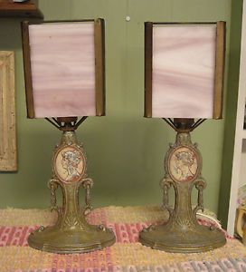 Art Deco Lamp Pair