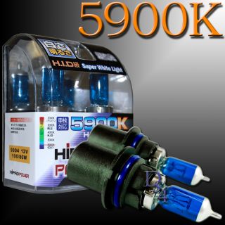 9004 HID Xenon Halogen Light Bulbs Low High 5900K