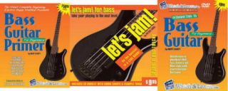 W Introduction to Bass Guitar DVD Book Play Along CDs