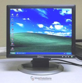 4 Stars Dell UltraSharp 1505FP 15" Flat Screen LCD TFT Computer Monitor Black