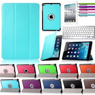 360 Rotating Magnetic PU Leather Cover Stand Case for Apple iPad 1 1st Gen