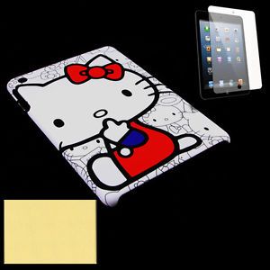 Faceplate Case Screen Protector for Apple iPad Mini Hello Kitty Cover Skin