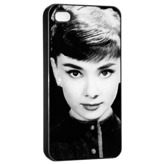 Audrey Hepburn Apple iPhone 4 4S Seamless Case Black Men Women Gift New