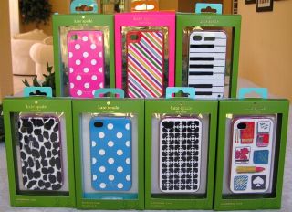 Auth Kate Spade iPhone 4 4S Case Cover Silicone or Hardshell