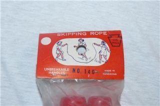 Vintage 1960s Childrens Jump Skipping Rope Toy Mint in Package