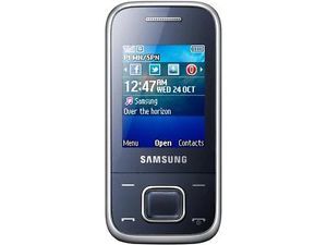 Samsung E2350 Metallic Blue Unlocked GSM Slider Cell Phone