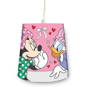 Minnie Mouse Tapered Light Shade New Lamp Lighting Girls Bedroom Disney Makeover