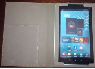 Kobo Vox eReader 7 inch Vivid Color Multi Touch Multi Media Tablet Powder Blue