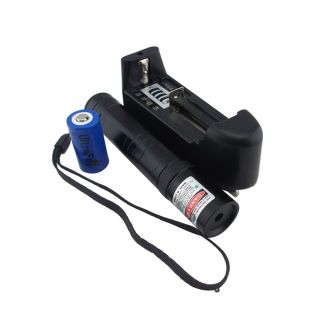 New High Quality 5 Mile Military Alloy Green Laser Pointer Pen Battery Charger