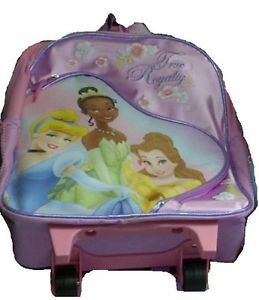 Disney Princess Rolling Backpack Luggage
