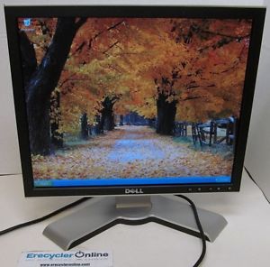 Dell 1708FPB 17" inch Flat Screen LCD Computer Monitor with VGA and Power Cable