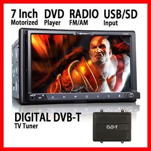 D2223 7" LCD in Dash Car DVD Player FM Am Radio USB SD Digital Euro DVB TV Tuner