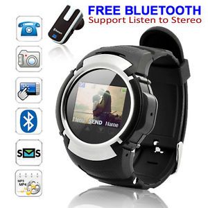 Unlocked Indigi GSM Bluetooth Wrist Watch Cell Phone w Camera  MP4 FM Radio