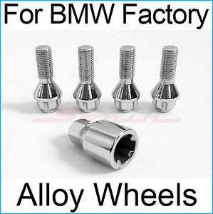 BMW 3 Series E36 E46 M3 Lug Bolts Wheel Locks 12x1 5 Warranty Included