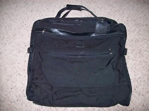 Vintage Hartmann Nylon Garment Folding Black Clothes Travel Luggage Bag Pack