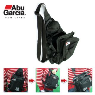 Abu Garcia Fishing Tackle Bag 3 Way Waist Shoulder Backpack Type