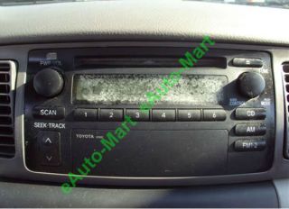 Toyota Corolla EX 2002 2006 in Dash GPS Navi Special Custom Car DVD Player