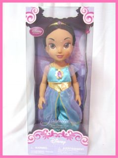 New  Princess Toddler Jasmine Doll 16in