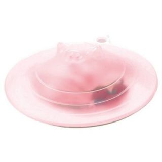 8 75" Large Piggy Microwave Plate Cover Vented Lid Splatter Guard Pink Pig Q367P