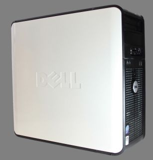Dell Optiplex 755 2 66GHz 160GB 3GB DVD Windows 7 Multi Media Card Reader White
