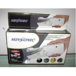 Minsonic Miniature Portable Handheld Battery Sewing Machine