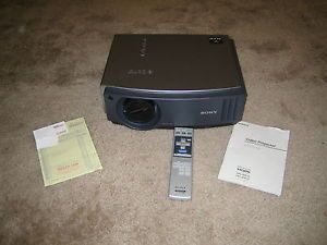 Sony Bravia VPL AW15 LCD Projector 415 Hours on Lamp with Extra HDMI Cable