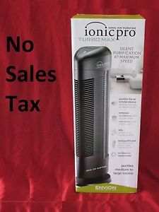 Ionic Pro Turbo Max Air Purifier TA500 Washable Filter Ionizer New in Box