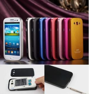 For iPhone 5 5g 5S Double Color Metal Aluminum Frame Bumper Case Cover Luxury