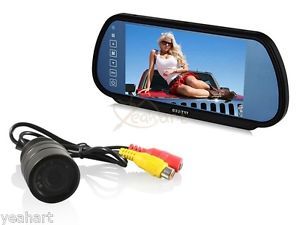 TaoTronics Car Rear View System Night Vision Backup Camera 7" Mirror Monitor