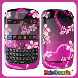 Purple Decal Skin for Blackberry Curve 8520 8530 Case