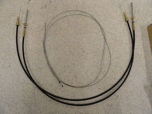 Mercruiser Quicksilver Throttle Cable Shift Assembly 2 Cables 73723A 1