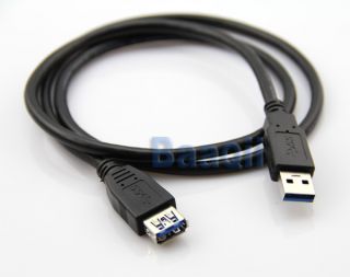 3 ft Super High Speed USB 3 0 M F Male to Female Cable Extension Cord Wire 1M