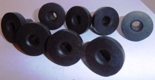 1 Set of 8 Rubber Engine Mount Rubbers Continental A65 A 65 Aircraft
